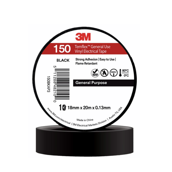 Băng Keo Điện PVC 3M Temflex 150